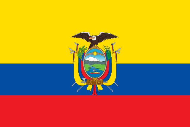 Bandera Ecuador